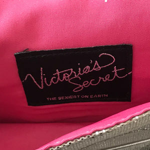 ✅BOGO Victoria Secret Silver Glitter Secret Clutch